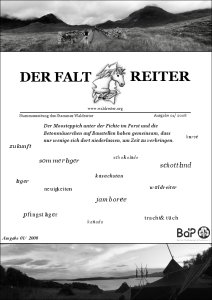 Faltreiter Ausgabe 1/2008